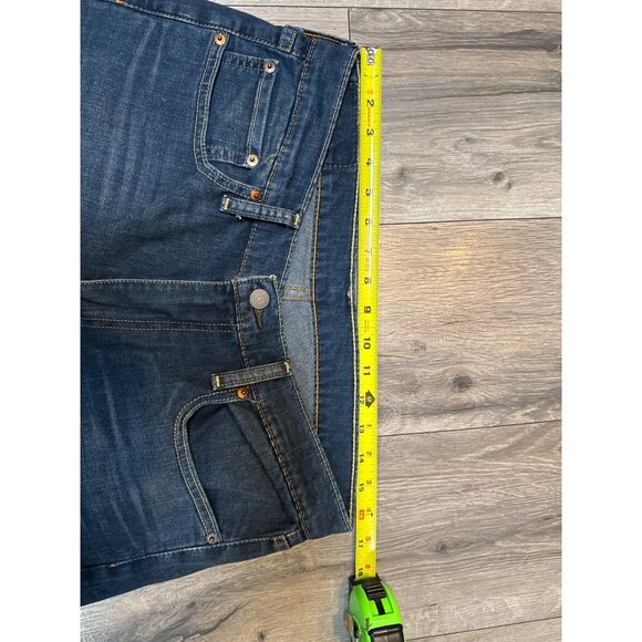 Levis Mens 559 Slim Fit Stretch Denim Jeans W32 L36 Dark Wash - Picture 4 of 8